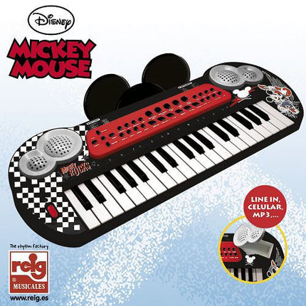 Mickey Mouse  Teclado Electrónico Disney 32 Teclas